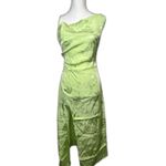 For Love & Lemons Light Pastel Green Ilana Midi Dress Size Small NWT Photo 4