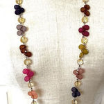 Loft  colorful long beaded necklace Photo 0