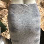 Jessica Simpson  Gray Striped Fitted Maxi Skirt Women's Size XS Photo 2