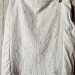 Worthington Stylish White Lace Skirt Photo 9