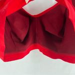 Cacique Red Lace Cotton Unlined Full Coverage Underwire Lace Bow Bra Size 42DD Photo 6