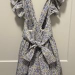 These Three Boutique Periwinkle Flutter Sleeve Dress Photo 5