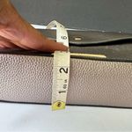 MKF Collection Pewter Crossbody Envelope Clutch Pouch Vegan Leather Crossbody Gray Photo 12