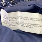 Mango  MNG Blue Floral Square Neck Short Puff Sleeve Smocked Mini Shift Dress 6 Photo 4