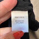 Allie Rose Elegant Black Sleeveless Top Photo 6