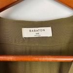 Aritzia Babaton Green Corbett Silk Romper XXS Shorts Jumpsuit Photo 4