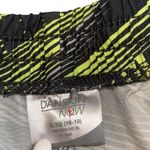Neon Yellow & Black Athletic Shorts Fitness Workout Pattern Women’s Size XL Fit! Photo 1