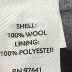 J.Jill  Gray Wool Blazer Suit Jacket 2 Button Single Breasted Womens Size 6 Photo 4