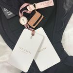 Ted Baker  Kerona Scallop Mesh Bikini Top Halter Black Size 34 DD/E Beachy Chic Photo 7