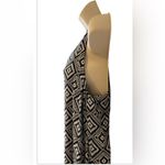 Seafolly Australia Women's Small Sleeveless Black White Tribal Boho Maxi Dress Photo 4