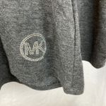 Michael Kors  Gray Long Sleeve Cowl Neck Sweatshirt Top M Photo 2