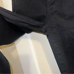 Mother The Looker Ankle Fray in Guilty Party Racer Black Skinny Jeans Size: 25 Photo 11