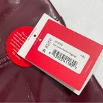 Spanx NWT Faux Patent Leather Shiny Leggings Ruby Burgundy Size XS PETITE Photo 6