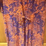 The Kit Issa Jumpsuit in Ecovero Viscose Crepe Orange Complication Print Small Photo 11