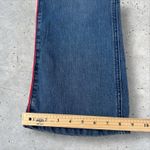 Vtg Y2K Ecko Red Deadstock Low Rise Split Flare‎ Jeans Embroidered Patch Sz 9 Blue Photo 6