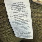 Madewell Henley Sweater Dress in Olive Green Knit Pullover MB424 Size XS Photo 8