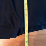 Co Women's Black Cotton Sleeveless Drop Waist Oversize Tunic Sweater Size M/L Photo 7