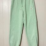 Champion Reverse Weave Sweatpants Tapered Joggers Green Size S Photo 0
