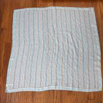 Cleobella ‎ Blue Gold Scarf Size 33”x33” Photo 1