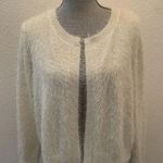 Saks 5th Avenue Saks Fifth Avenue Off White Ivory Open Cardigan Sweater Medium M New NWT SOFT Photo 0