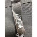 Victoria's Secret Victoria Sport Black Seamless Sports Bra Size Medium Adjustable‎ Strap Logo Photo 3