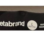 Betabrand  Classic Dress Pant Yoga Black Pants Photo 2