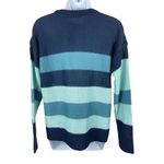 Jason Maxwell  Blue Combo Striped Pullover Sweater PM NWT Photo 1