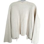 Everlane The Twisted Open Front Boxy Wool Blend Minimalist Cardigan Sweater Photo 5