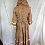 Vintage Handmade Prairie Dress with Matching Bonnet Photo 7