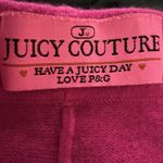Juicy Couture Y2K Womens Pink 100% Cashmere Lounge Pants Size M Drawstring Heart Photo 10