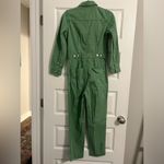 Madewell  Garment-Dyed Relaxed Coverall Jumpsuit in Pale Evergreen Size XXS NWT Photo 4