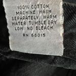 Bongo Vintage Y2K Jeans Black High Waist Dark Wash Size 11 Photo 8