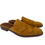 Zodiac  Hendrix woven flats mules Shoes  in a yellow/mustard  Size 8 Photo 1