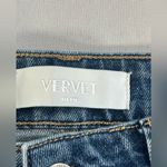 Vervet Blue Jeans Womens 28 Skinny Leg Distressed Mid Rise Stretch Casual Denim Photo 9