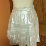 1. State  NWOT Silver shiny mini skirt Photo 8