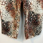 Roseanna Lightweight Leopard/Animal Print Silk Blend Trousers Size Small (UK 36) Photo 7