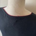 Vintage Joseph A. Embroidered Silk Blend Sweater in black size L Size L Photo 4