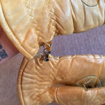 None Super cool yellow real leather gloves Photo 7