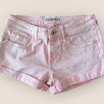 Fiorucci  | Pink Denim Cuffed Shorts | Size 27 | NWT Photo 2