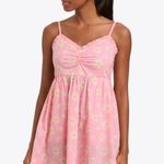 Draper James light pink floral cottagecore softgirl mini 100%cotton Ciara dress Photo 0