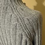 American Eagle   Gray Mock Neck Sweater Photo 2