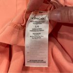 Vince Cute  peach pima cotton boxy wide sleeve t-shirt large Photo 11