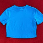 SKIMS  swim t-shirt in turquoise size S Photo 0