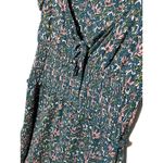 Urban Outfitters  Floral Midi Dress S Peasant Prairie Cottagecore Boho Smocked Photo 1