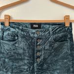 Paige  Horton Ankle Peg Jean In Velvet Womens 27 Button Fly Photo 4