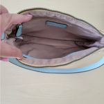 Nanette Lepore Stylish Cream and Blue Women's small baguette Bag Photo 4