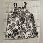 Sam Edelman NWT  Black and White Leaf Print Strappy Camisole | Vacation Coastal Photo 1