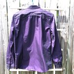G by Guess  Deep Purple Button Down Long Sleeve Shirt S Photo 4