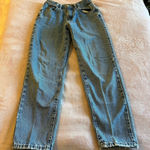 Riders vintage 90s women’s distressed straight leg blue jeans 25 inch waist Photo 0
