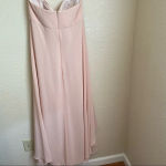 Jenny Yoo ‎ Dusty Rose Strapless Bridesmaids Dress size 8 Photo 4